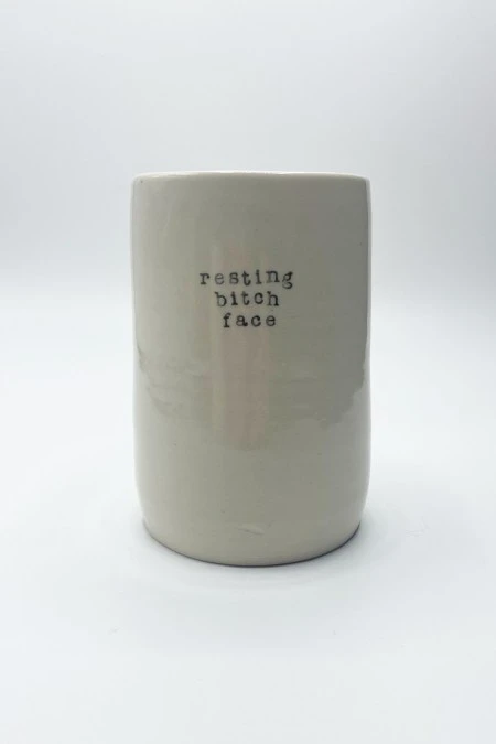 Wheelhouse Studio ‘Resting Bitch Face’ Mug 3 Wheelhouse Studio ‘Resting Bitch Face’ Mug