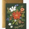 Rifle Paper Co. Holiday Bouquet Card