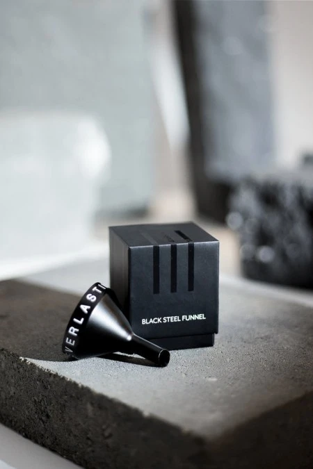 Everlasting Candle Co Steel Funnel In Black 3 Everlasting Candle Co Steel Funnel In Black