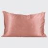 Kitsch Satin Pillow Case In Terracotta