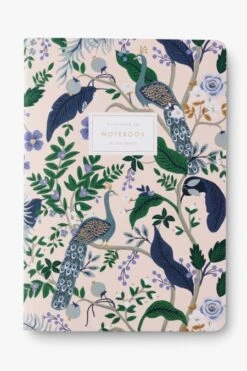 Rifle Paper Co. Set Of 3 Peacock Notebooks -Corkcicle Shop 1 15914.1678674873.1280.1280