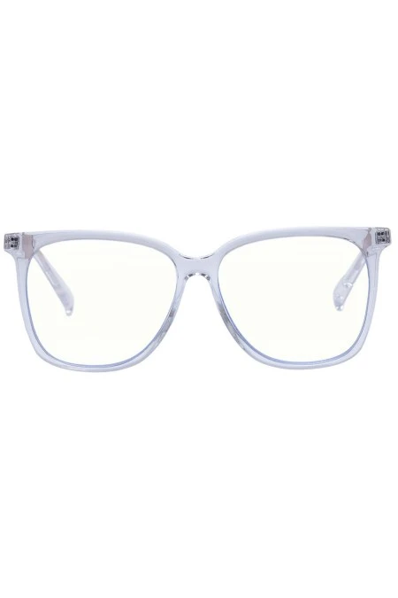 Le Specs Prom Kween Bluelight Glasses In Clear 3 Le Specs Prom Kween Bluelight Glasses In Clear