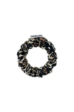 Chelsea King Leopard Thins Scrunchie
