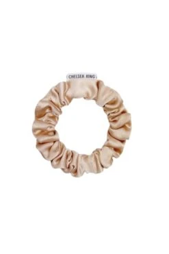 Chelsea King Adorn Sleep Thins Scrunchie In Blush