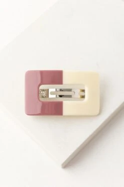 Lover’s Tempo Stevie Hair Clip In Creme + Berry