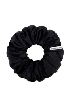 Chelsea King Poppy Scrunchie In Black
