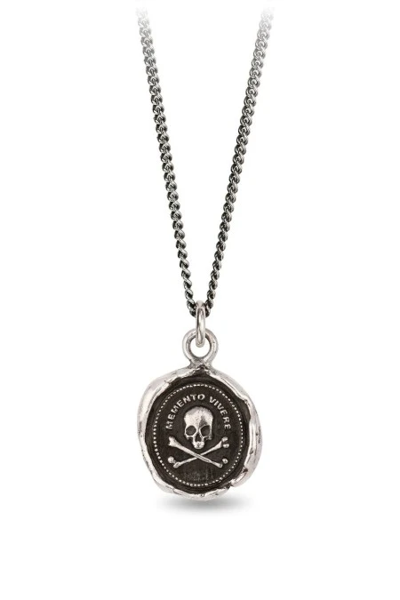 Pyrrha Remember To Live Talisman In Sterling Silver 28″ 5 Pyrrha Remember To Live Talisman In Sterling Silver 28″ - Image 3