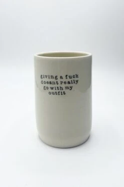 Wheelhouse Studio ‘Giving A Fuck Doesn’t Go With My Outfit’ Mug