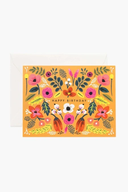 Rifle Paper Co. Folk Birthday Card 3 Rifle Paper Co. Folk Birthday Card