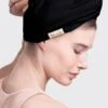 Kitsch Quick Dry Hair Towel In Eco Black