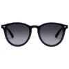 Le Specs Fire Starter Sunnies In Black + Cool Smoke