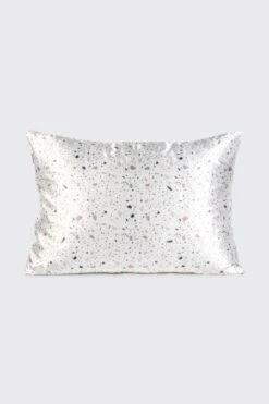Kitsch Satin Pillow Case In White Terrazzo -Corkcicle Shop 1 88889.1690585896.1280.1280