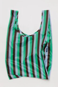 Baggu Standard Bag In Mint 90’s Stripe -Corkcicle Shop 1 89813.1699400672.1280.1280