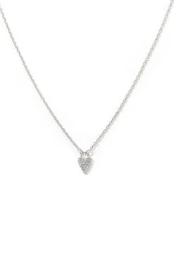 Lover’s Tempo Flutter Necklace In Silver