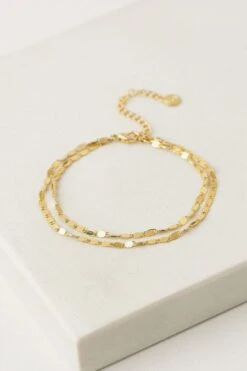 Lover’s Tempo Cleo Double Bracelet In Gold -Corkcicle Shop 1 94639.1697652365.1280.1280