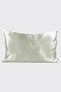 Kitsch Satin Pillow Case In Sage