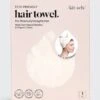 Kitsch Quick Dry Hair Towel In Eco White