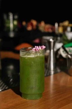 Hudson + Oak Tall Ridged Glassware (set Of 4)