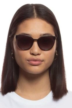 Le Specs Contention Sunnies In Charcoal