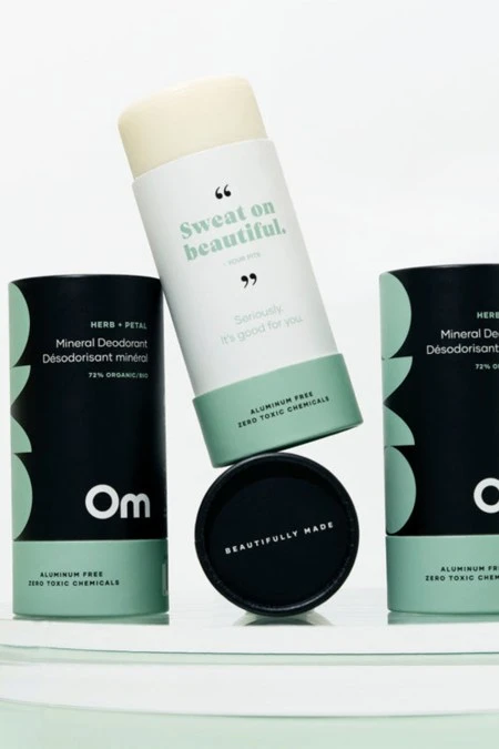 Om Organics Herb + Petal Mineral Deodorant 3 Om Organics Herb + Petal Mineral Deodorant