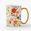 Rifle Paper Co. Strawberry Fields Porcelain Mug -Corkcicle Shop 2 64776.1692638783.1280.1280
