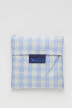 Baggu Standard Bag In Blue Pixel Gingham -Corkcicle Shop 2 80750.1685488871.1280.1280