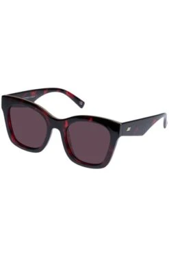Le Specs Showstopper Sunnies In Cherry Tortoise