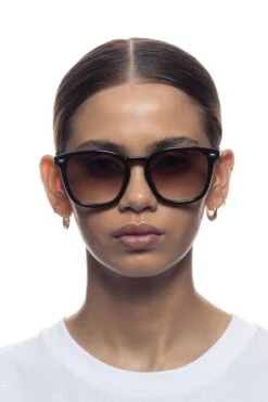 Le Specs Big Deal Sunnies In Black + Brown -Corkcicle Shop 3 14812.1682354305.1280.1280