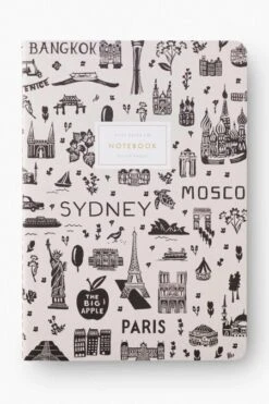 Rifle Paper Co. Set Of 3 Bon Voyage Notebooks -Corkcicle Shop 3 54343.1665356544.1280.1280