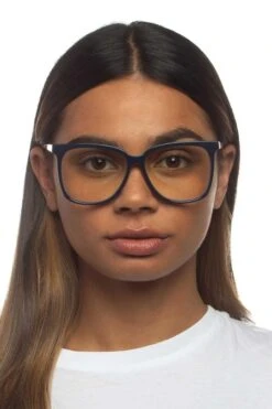 Le Specs Prom Kween Bluelight Glasses In Navy + Cookie Tortoise -Corkcicle Shop 3 84781.1681626203.1280.1280