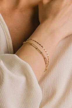 Lover’s Tempo Arlo Paperclip Layered Bracelet In Gold 7 Lover’s Tempo Arlo Paperclip Layered Bracelet In Gold -Corkcicle Shop 3 89145.1703276489.1280.1280