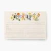 Rifle Paper Co. Pack Of 12 Mayfair Recipe Cards