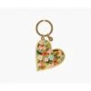 Rifle Paper Co. Floral Heart Enamel Keychain -Corkcicle Shop enamel keychain floral heart 58173.1615887786.1280.1280 1