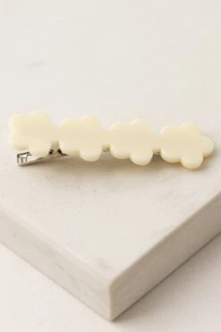 Lover’s Tempo Flower Power Hair Clip In Creme