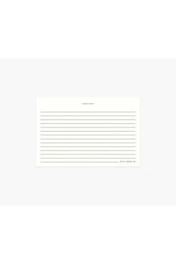 Rifle Paper Co. Pack Of 12 Spoon Recipe Cards