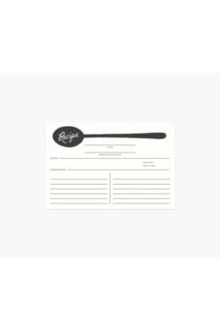 Rifle Paper Co. Pack Of 12 Spoon Recipe Cards -Corkcicle Shop recipe cards spoon 37914.1586591755.1280.1280 1