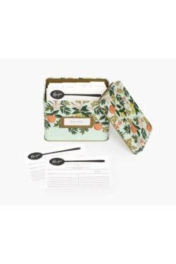 Rifle Paper Co. Citrus Floral Recipe Box