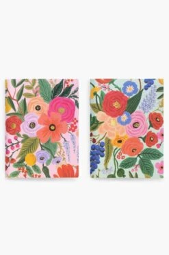 Rifle Paper Co. Pair Of 2 Garden Party Pocket Notebooks